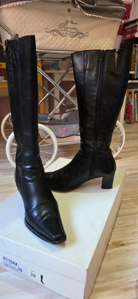 Botas de piel para mujer - 39