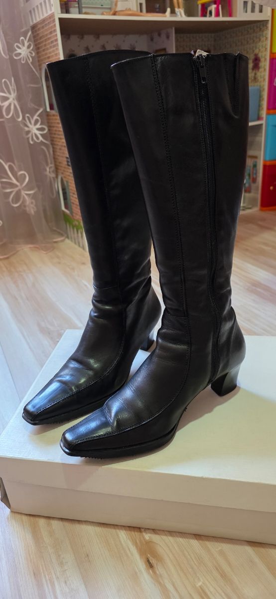 Botas de piel para mujer - 39