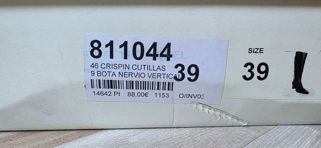 Botas de piel para mujer - 39