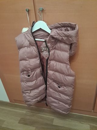 Chaleco Zara niña rosa 8-9 años