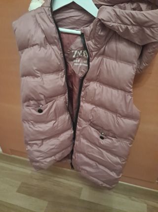 Chaleco Zara niña rosa 8-9 años