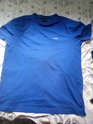 Camiseta Boss azul