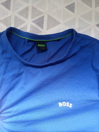 Camiseta Boss azul