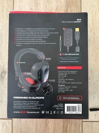Auriculares Mars Gaming MH5