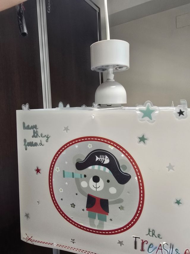 Lámpara infantil pirata