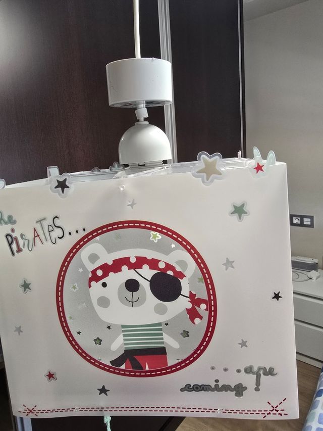 Lámpara infantil pirata