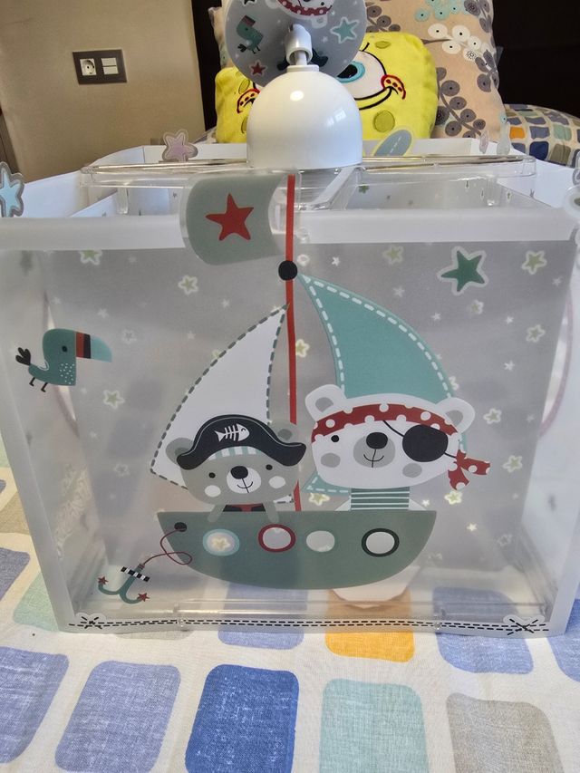 Lámpara infantil pirata