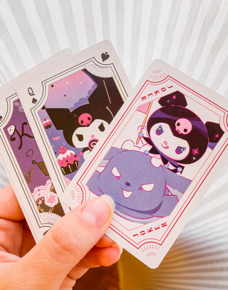 Carte da Poker Kuromi Sanrio Hello Kitty Japan Fun