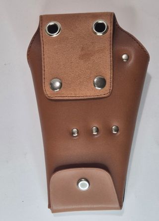Estuche funda tijeras peluquería/barbería cuero
