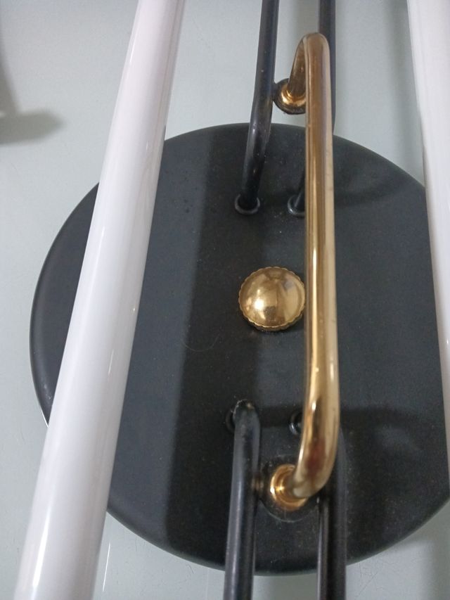 Lampara vintage doble tubo