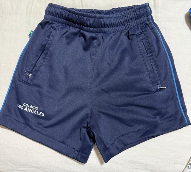 3 pantalones cortos chandal Colegio Los Ángeles T6