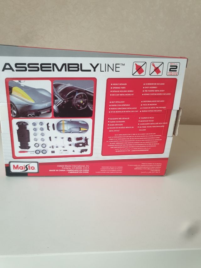 Ferrari Monza SP1 Maisto Assembly Line
