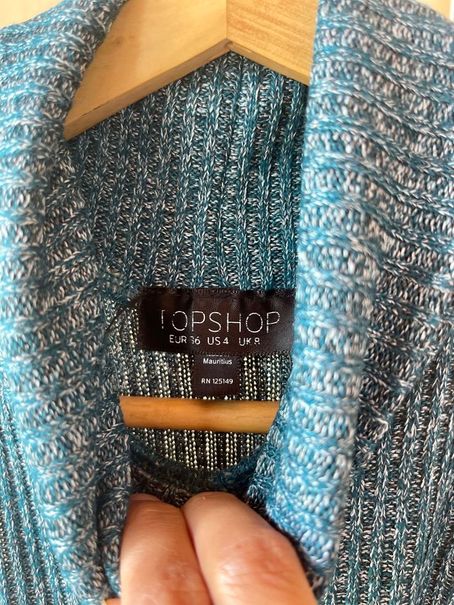 Vestido Topshop azul S