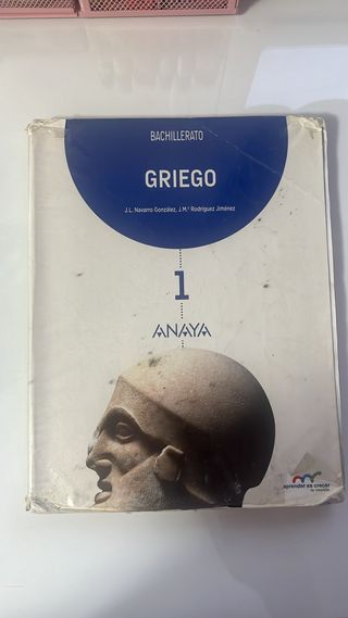 Griego 1 Bachillerato Anaya