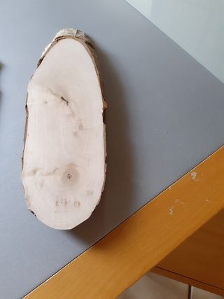 2 Taglieri Legno Bianco