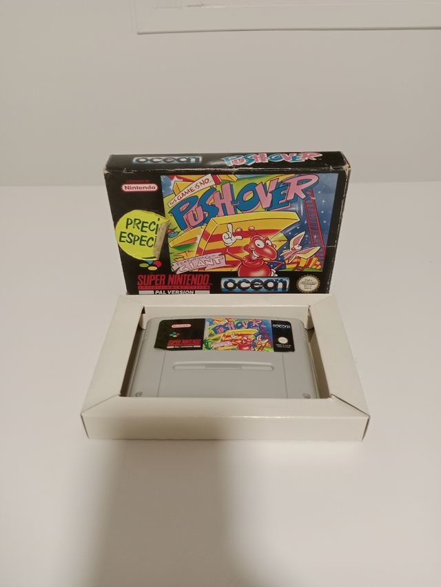 Pushover Super Nintendo PAL