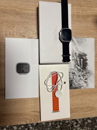 Apple Watch - Reloj elegante plata