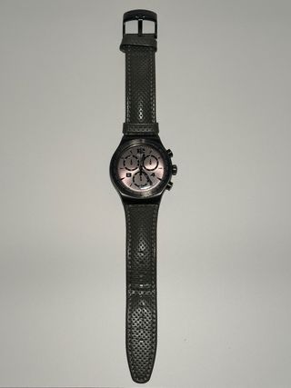 Swatch Irony Parioli Cronógrafo YVM400 Gris/Rosa