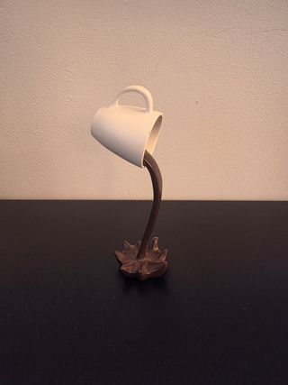 Scultura Tazza sospesa 