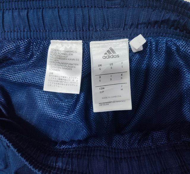 Trackpants azul marino Adidas hombre Talla S
