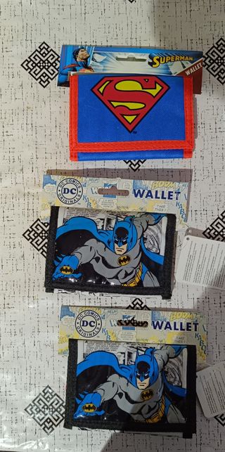Carteras DC Comics Superman & Batman
