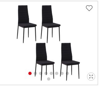 Mesa cristal 4 sillas - Comedor