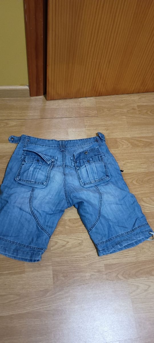 Shorts Vaqueros Hombre - Azul