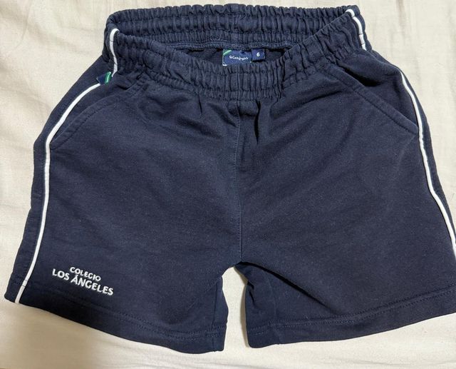 Pantalón corto chándal Colegio Los Ángeles Getafe