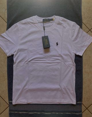 Maglietta Ralph Lauren bianca Tg M