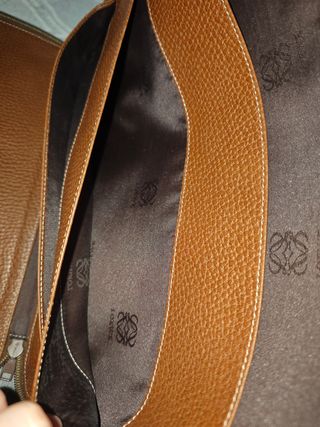 Portadocumentos LOEWE marrón