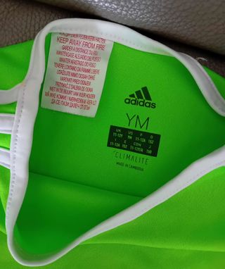 Maglietta Adidas Bambino Verde