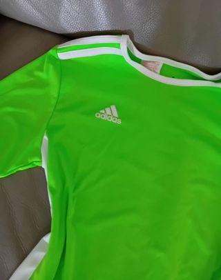 Maglietta Adidas Bambino Verde