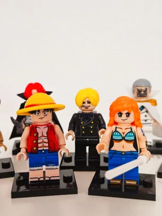 Minifigure One Piece - 7 personaggi