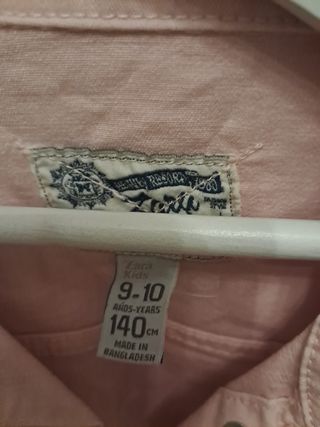 Cazadora vaquera Zara niña 9-10 años