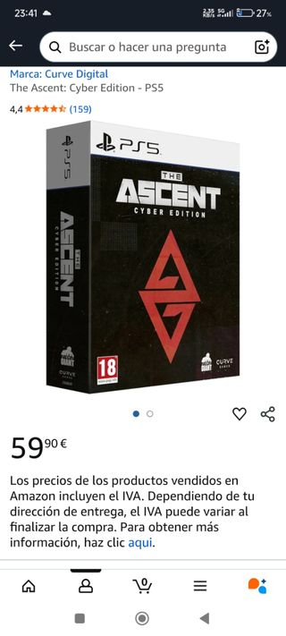 The Ascent Cyber Edition PS5 🇪🇸