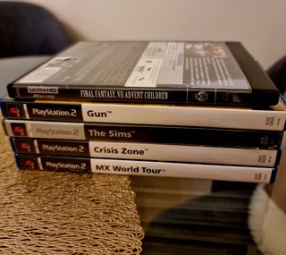 4 Juegos PS2 + Película 4k Final Fantasy VII