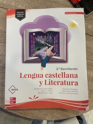 Lengua castellana y Literatura 1.º Bachillerato...
