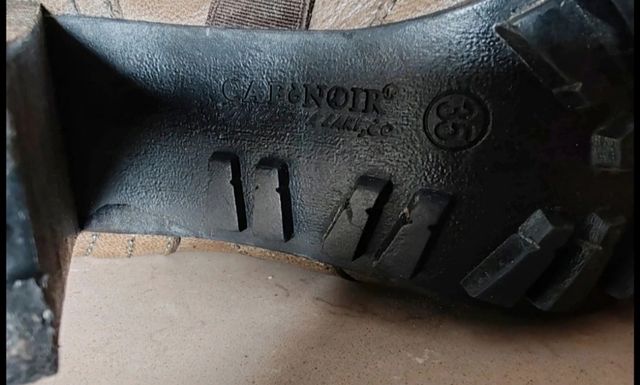 Stivali Cafè Noir pelle marroni n.35