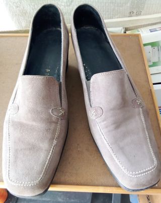 Mocassini beige donna n°40