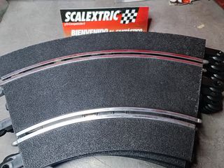 10 Curvas Scalextric standar,1/32 nuevas
