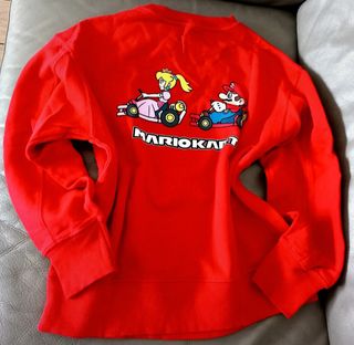 Felpa Mario Kart rossa