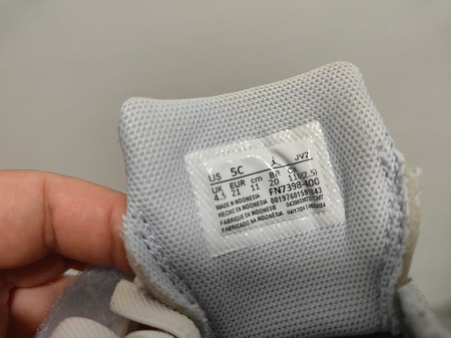 Zapatillas Nike Jordan bebé.
