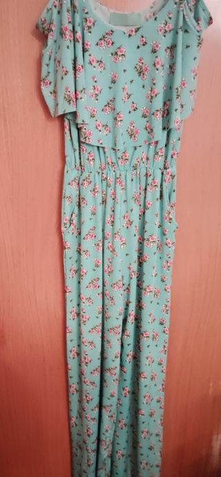 Macacão Floral Usado