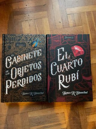 El Gabinete de los Objetos Perdidos y libro 2