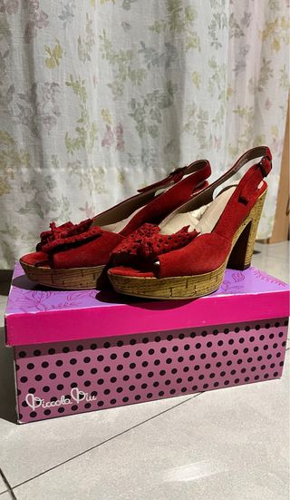 Tacones rojos Piccola Più