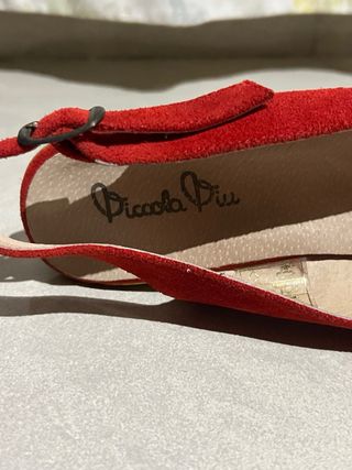 Tacones rojos Piccola Più