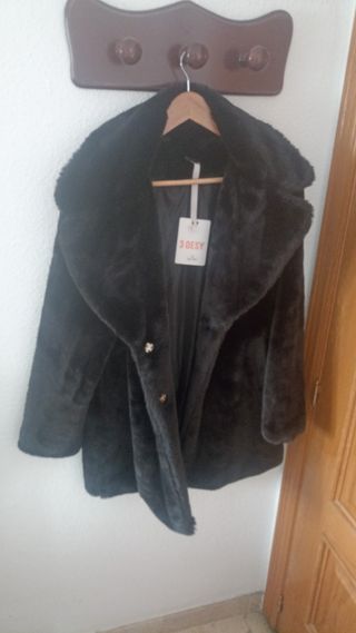 Abrigo negro 3 Desy - Invierno