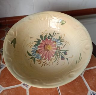 Lebrillo antiguo esmaltado