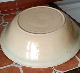 Lebrillo antiguo esmaltado
