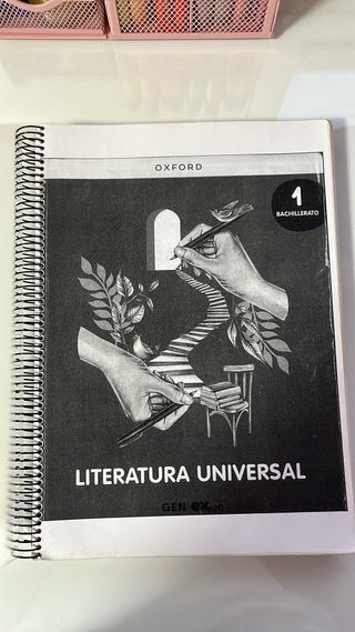 Libro Literatura Universal 1 Bachillerato Oxford